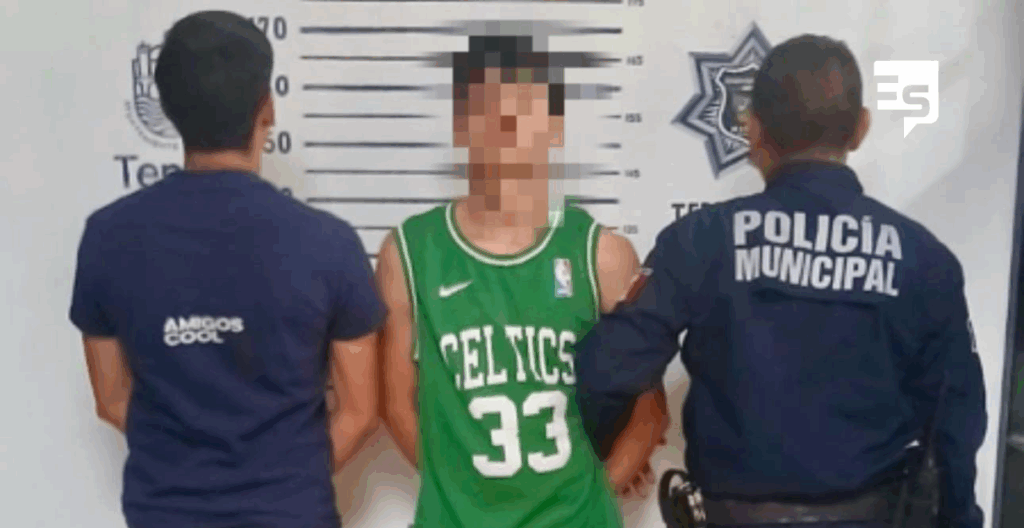 Detienen a “El Coco” tras persecución en céntricas calles de Tepeji